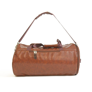 Sac de voyage de luxe à grande capacité personnalisé, style moderne, bagage à main, doublure en polyester, cuir véritable, portable - Product Image 6