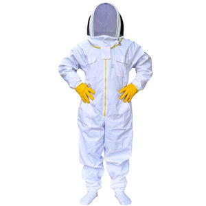 Traje de Apicultura de Alta Calidad con Cierre de Cremallera Transpirable para Apicultores, Traje de Protección Contra Picaduras de Abejas Blanco, Traje de Protección para Abejas - Product Image 2