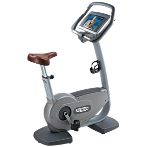 Vélo de spinning vertical remis à neuf Excite avec téléviseur pour l'entraînement cardio en salle de sport et en studio - Product Image 1