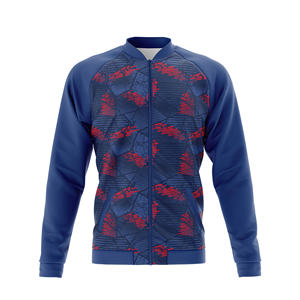 Veste de sport professionnelle à fermeture éclair intégrale avec logo personnalisé |   Chaud, respirant, séchage rapide |   Tailles Homme Femme Jeunesse |   Veste d'entraînement - Product Image 2