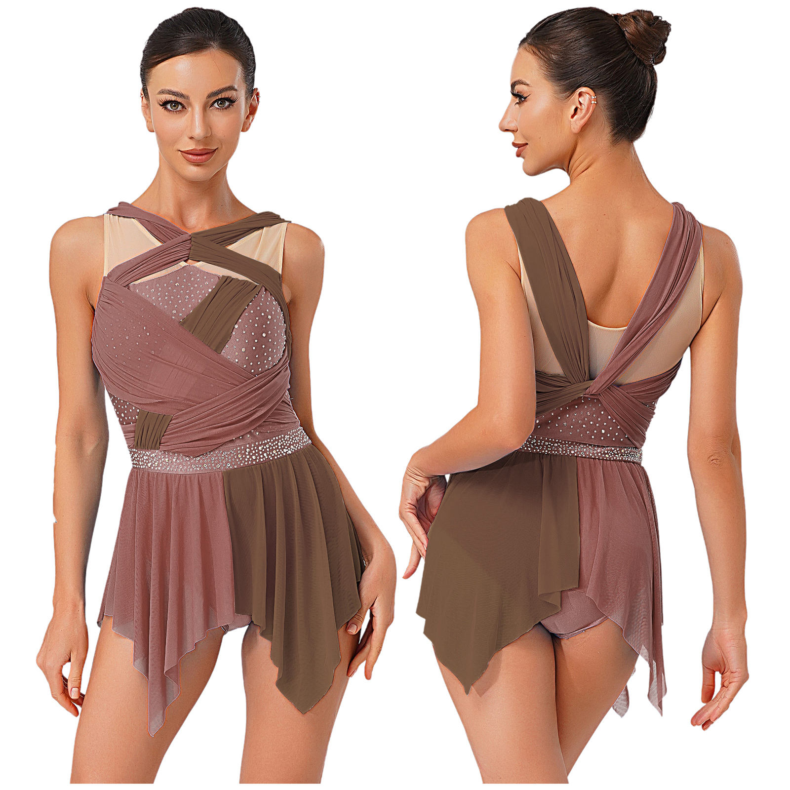 สีน้ำตาล