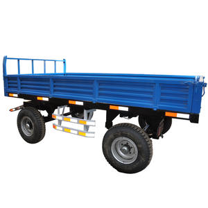 Remolque basculante agrícola de un solo eje, proveedor de precio al por mayor, remolque basculante agrícola para tractor agrícola con envío rápido - Product Image 5