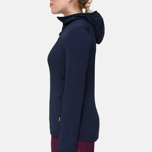 Venta caliente mujeres sudaderas con capucha de gran tamaño Streetwear estilo Hip Hop tela polar a prueba de viento ropa de invierno estilo pulóver - Product Image 6