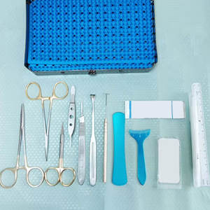 Ensemble d'instruments de chirurgie de la meilleure qualité pour la blépharoplastie esthétique des paupières - Product Image 2