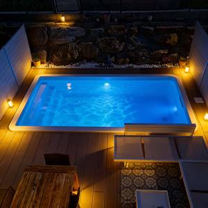 Piscine de plongée extérieure en fibre de verre de haute qualité, résistante aux UV, personnalisable, pour enfants, enfants, piscine de plongée extérieure, spa de natation - Product Image 3