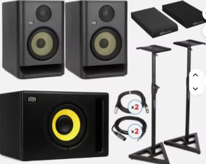 Acaba de llegar el monitor de estudio amplificado Just Arrive 5 G5 de 5 pulgadas - Paquete de estudio - Product Image 1