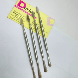 เครื่องมือดันหนังกำพร้าแบบใหม่ที่ดันหนังกำพร้าสแตนเลสสองปลายมีดรูปทรงเล็บ - Product Image 1