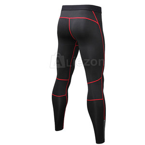 Venta superior Hombres Leggings ajustados para correr Gimnasio Deporte Fit Leggings Logotipo personalizado Leggings Venta en línea - Product Image 2