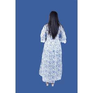 La mayoría de la venta de muselina de algodón suave de una pieza con forro para uso diario salidas de verano o eventos casuales para la venta - Product Image 3