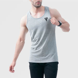Custom Men Gym <b>Tank</b> <b>Top</b> Sleeveless <b>Workout</b> Shirt OEM 100 Percent Cotton Polyester Stringer <b>Tank</b> <b>Tops</b> Fitness Summer - Product Image 5