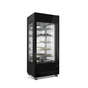 Congelador Vertical Comercial FRAMEC de 3 Lados con Vidrio, Equipo de Refrigeración para Cocina, 900 x 740 x 2080 mm, para Pastelería - Product Image 1