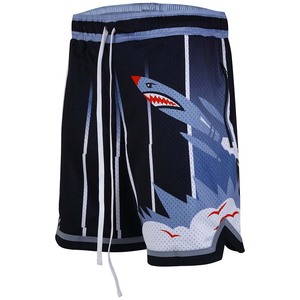 Pantalones cortos de malla de secado rápido de estilo informal de verano de alta calidad 100% para hombres, logotipo personalizado, patrón sólido, último diseño con servicio OEM - Product Image 2