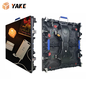 Écran LED d'intérieur YAKE en promotion P2.6 P3.91, panneau d'affichage LED 500x500mm, mur vidéo LED à louer - Product Image 1