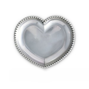 Meilleure vente plateau d'affichage en aluminium en forme de coeur perlé à bas prix avec personnalisation du logo - Product Image 6