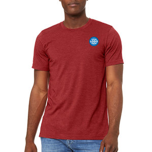 Bella Canvas Unisex Heather Ligero 3001CVC Camiseta de manga corta Transpirable - Product Image 1
