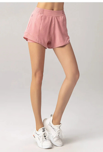 Mejor 2025 deporte correr Yoga gimnasio Fitness entrenamiento pantalones cortos para mujeres pantalones cortos de verano Jogging Activewear ropa deportiva Bottoms - Product Image 3