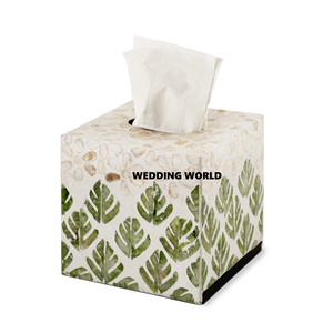 Blue Powder Coated Luxury Wood <b>Tissue</b> <b>Box</b> Classic Stylish Handmade Top Selling Hotel Decorative New Wholesale Wooden <b>Tissue</b> <b>Box</b> - Product Image 3