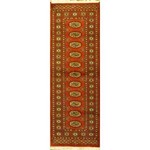 Afghan Wool Rug Traditional Design Artisan Crafted Handmade Carpet Vintage Style Area Rug Home Decor <b>Runner</b> - Product Image 1