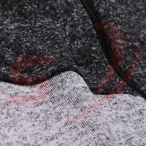 Chándal de fitness para hombres Ropa de gimnasio Conjunto de Jogger de dos piezas Traje de entrenamiento de manga larga Traje deportivo cómodo - Product Image 6