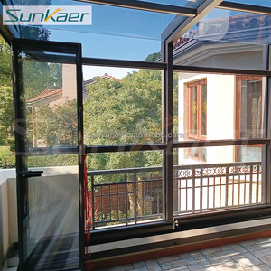 Cubierta de aluminio promocional del patio del Sunroom del diseño moderno al aire libre con la cubierta del cenador de las casas del policarbonato y la cubierta del calentador del patio - Product Image 3