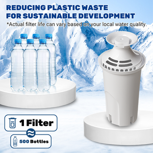 Filtre à eau en plastique 20BR01/OB03/JTH-9802 de remplacement pour pichets à eau domestiques à alimentation manuelle - Product Image 4