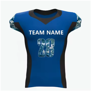 Maillot de football américain adulte de qualité supérieure en gros Maillot de pratique de coupe automatisée et de football - Product Image 6