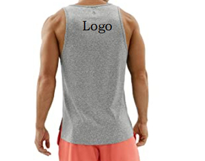 Débardeur de sport respirant pour homme, couleur unie, en polyester, pour la gym, le fitness, le basketball et la course à pied - Product Image 6