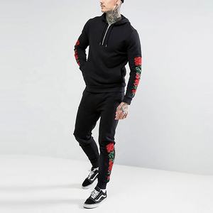 Survêtements de course en coton évasé pour hommes avec logo personnalisé, costumes de jogging, sweat à capuche, Offre Spéciale produit - Product Image 6
