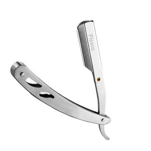 Meilleur rasoir pliant Pissco en acier inoxydable pour hommes, support de rasoir de sécurité, outils de barbier, rasoir à cheveux - Product Image 2