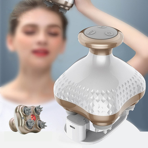 Mini masajeador corporal portátil con luz LED para mano, cabeza, cuello, espalda, piernas, brazos, alivio del dolor facial, dispositivo de masaje vibratorio - Product Image 1