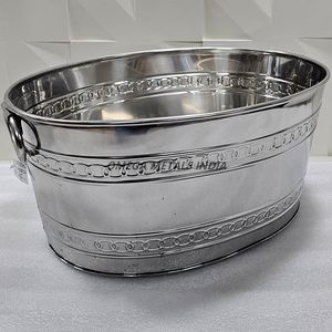 Seau à glace moderne pour le refroidissement de la bière et du vin Refroidisseur à vin en acier inoxydable de haute qualité avec poignée pratique pour une utilisation facile - Product Image 3