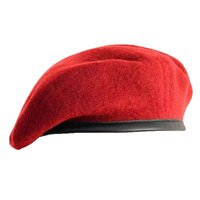 Gorras de Boina Bordadas a Mano al por Mayor, Estilo Nuevo, Cómodas, Hechas Profesionalmente, 100% Lana, Ajustables, Unisex, para Todas las Temporadas