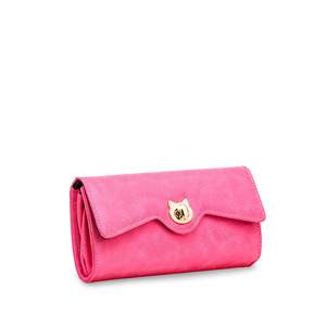 Étui à bijoux stylé décontracté pour portefeuille rose P97509 - Product Image 2