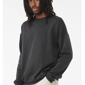 Bella + toile unisexe éponge polaire sweat à col rond 3901 adulte polaire sweat à capuche style sweat - Product Image 2