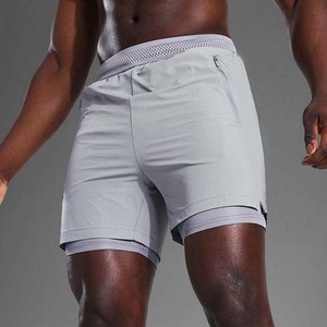 <b>Men's</b> Sports Gym <b>Shorts</b> <b>Lightweight</b> 2-in-1 Compression Athletic Mesh <b>Shorts</b> Knee-Length for Running Fitness - Product Image 6