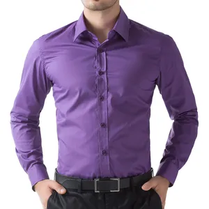 남자 슬림 일반 맞는 작업 셔츠 2022 고품질 도매 독특한 간단한 디자인 셔츠 드레스 셔츠