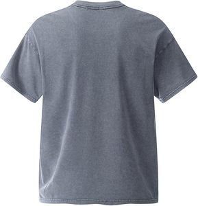 Camiseta de Hombre de Alta Calidad, 100% Algodón, Corte Regular, Cuello Redondo, Estampado Personalizable, Estilo Urbano, Lavado Ácido, Protección UV, para Verano - Product Image 6