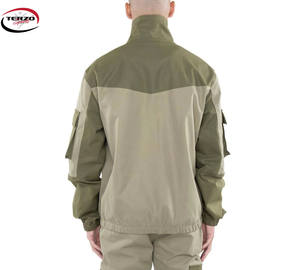 Customized Men's Sportswear 2-Piece Set Nylon Windbreaker with Full Zipper Breathable and Lightweight Printed Techniques - Product Image 6
