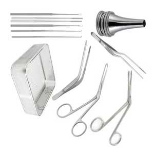 OMI, 15 piezas, acero inoxidable, certificado CE, instrumentos de suministro sanitario para la eliminación de cuerpos extraños del oído - Product Image 2