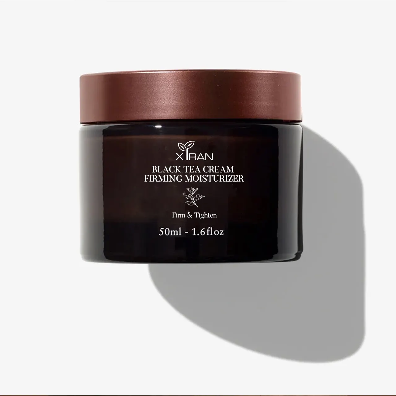 Eigenmarke Natürlicher schwarzer Tee straffendes Face-Lifting-Feuchtigkeitscreme Anti-Aging Faltenhaut straffende Creme für Gesicht und Nacken