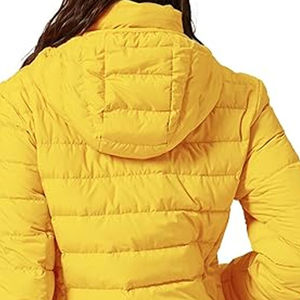 Veste d'hiver matelassée OEM pour femmes, style bulle personnalisé, respirante, imperméable, coupe-vent, coton brut, écologique, faible MOQ - Product Image 6