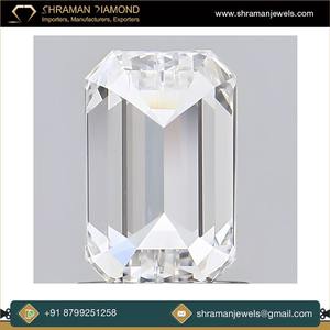 Bague pendentif pour homme en diamant émeraude de 1,53 carat, clarté VS1, cultivé en laboratoire, certifié IGI, pour anniversaire, mariage, fiançailles, SHRAMAN DIAMOND - Product Image 4