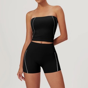 Soutien-gorge de sport sans couture pour femmes pour l'entraînement de gymnastique respirant et léger haut de fitness en gros pour les femmes - Product Image 4