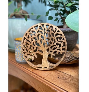 Wooden Trivet for Hot Pots & Pans | Heat Resistant Table Protector - Product Image 1