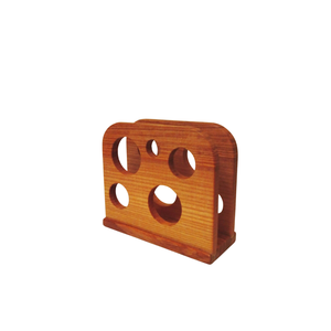 Distributeur de serviettes de table élégant et moderne en bois massif de qualité supérieure, accessoire de table pour table à manger et cuisine pour mariages - Product Image 6