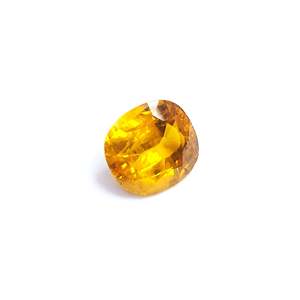 Gema de Zafiro Amarillo Natural de Bangkok 12.20 ct Sin Tratar Corte Oval Brillante Calibrado Óptico Peridoto Alejandrita Marquesa - Product Image 2