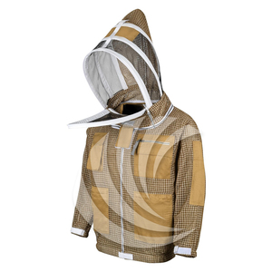 Chaqueta de Apicultura Ventilada, a Prueba de Picaduras de Abeja, con Velo Elegante, Suministros de Apicultura al por Mayor, Traje Protector - Product Image 3