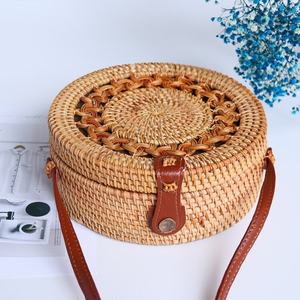 100% material ecológico-Bolsa de ratán de moda hecha a mano de Vietnam con la mejor calidad y buen precio - Product Image 6