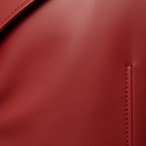 Abrigo de Cuero para Hombre, Gabardina Larga de Invierno, Cálida, Clásica, de Moda, Prenda Exterior Suave, Duradera y Elegante, Abrigo de Algodón de Secado Rápido para Exteriores - Product Image 6