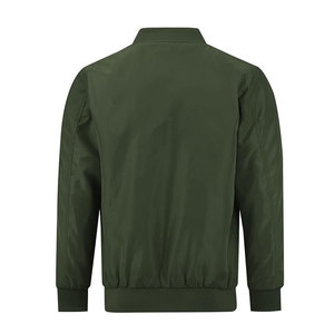 Blouson bombardier homme durable design tendance hiver blouson bombardier homme coupe ajustée à manches longues à vendre - Product Image 6